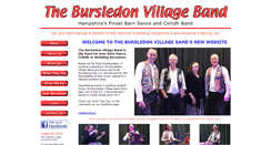 Desktop Screenshot of bursledonvillageband.com