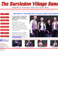 Mobile Screenshot of bursledonvillageband.com